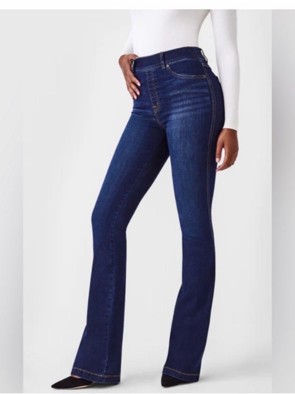SPANX Flare Pull On Jeans - 1x